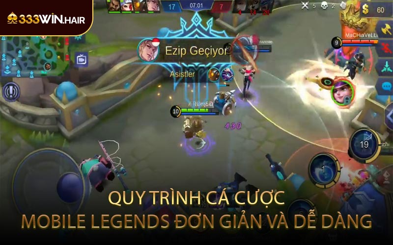 Quy trình cá cược Mobile Legends đơn giản và dễ dàng